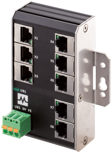 Xenterra 8TX unmanaged Switch 8 Port 1000Mbit wall mounting 